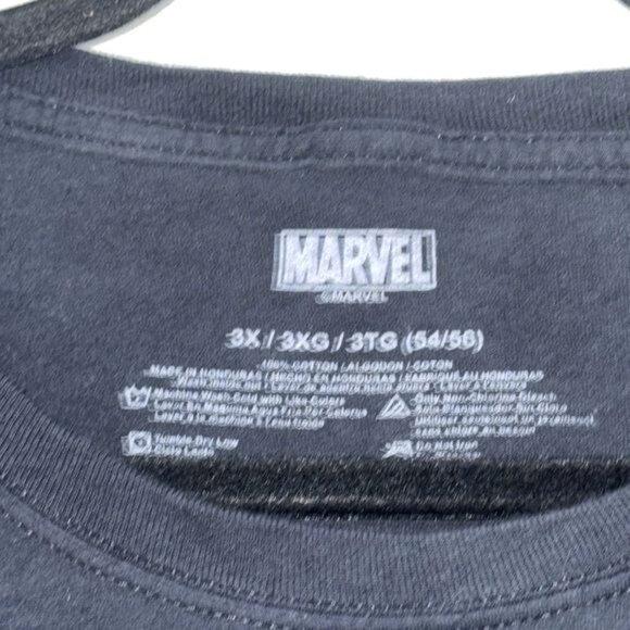 Marvel Venom Graphic Black T-Shirt 3X Featuring Bold Comic Design - Picture 2 of 7